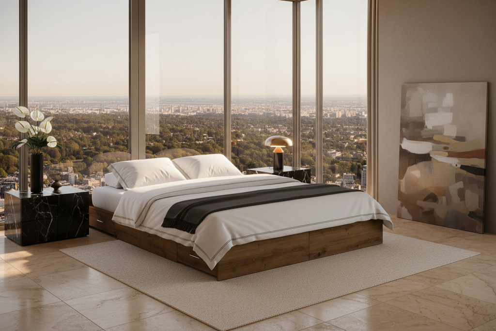 Lit bas penthouse ultra luxe