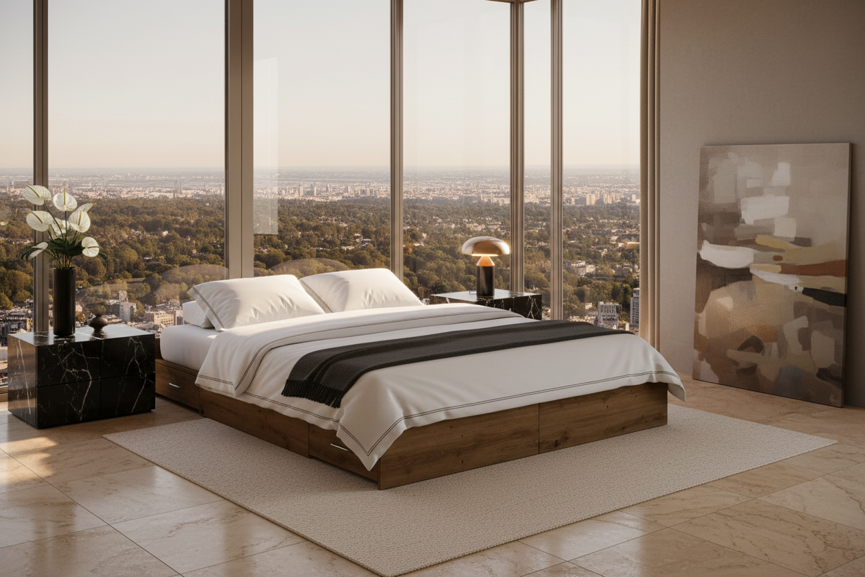 Lit bas penthouse ultra luxe
